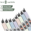 image:imageMr Pen Pastel Mechanical Pencil Set with Lead Refills amp Erasers 4 Pack  2 Sizes 05 amp 07mm Fast Click 6x Tubes HB amp 2B Lead Refill 3x Eraser for School Supplies Drafting Drawing amp Sketching