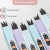 image:imageMr Pen Pastel Mechanical Pencil Set with Lead Refills amp Erasers 6 Pack  2 Sizes 05 amp 07mm 6x Tubes HB amp 2B Lead Refill 3x Erasers for School Supplies Note Taking Drawing Sketching Office1 Count Pack of 1