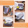 image:imageMr Pen Pencil Case Large Fabric Pencil Pouch Large Grey Pen Bag  School Supplies Pencil Pouch CuteMedium