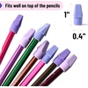 image:imageMr Pen Pencil Erasers Toppers 30 Pack Colorful Latex Free No Smudge  Mr Pen Erasers for Pencils