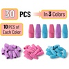 image:imageMr Pen Pencil Erasers Toppers 30 Pack Colorful Latex Free No Smudge Mr Pen Erasers for Pencils