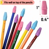image:imageMr Pen Pencil Erasers Toppers 30 Pack Colorful Latex Free No Smudge Mr Pen Erasers for Pencils