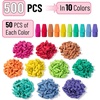 image:imageMr Pen Pencil Erasers Toppers 500 Pack Colorful Latex Free No Smudge  Mr Pen Erasers for Pencils Bulk Pencil Eraser Caps Teachers as School Supplies Classroom Set for Kids