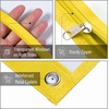 image:imageMr Pen Pencil Pouch for 3 Ring Binder 5 Pack 10x7 Smooth Zipper  Clear Window Large Capacity Pencil Case with 3 Reinforced Grommets for School Office Supplies StorageBright