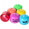 image:imageMr Pen Pencil Sharpeners Manual 12 Pack Dual Hole Smiley  Bulk Handheld Pencil Sharpener Compatible with Standard and Jumbo Pencils Snapon Lid Stainless Steel Blade24 Pack