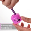 image:imageMr Pen Pencil Sharpeners Manual 12 Pack Dual Hole Smiley  Bulk Handheld Pencil Sharpener Compatible with Standard and Jumbo Pencils Snapon Lid Stainless Steel Blade6 Pack