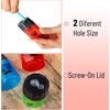 image:imageMr Pen Pencil Sharpeners Manual 24 Pack Dual Hole  Bulk Handheld Pencil Sharpener Compatible with Standard and Jumbo Pencils ScrewOn Lid Stainless Steel BladeGreen  Yellow  Blue  Pink  Black  Red