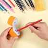 image:imageMr Pen Pencil Sharpeners Manual 6 Pack 3 Holes Colorful  Handheld Pencil Sharpener Large Waste Box Compatible with Standard and Jumbo Pencils Stainless Steel Blade for KidsSpring Colors