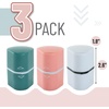 image:imageMr Pen Pencil Sharpeners Manual 6 Pack 3 Holes Colorful  Handheld Pencil Sharpener Large Waste Box Compatible with Standard and Jumbo Pencils Stainless Steel Blade for KidsWhite  Green  Pink