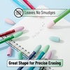 image:imageMr Pen Pencil Top Erasers 120 Pack Vibrant Colors LatexFree  NoSmudge Cap Pencil Erasers for Precise Erasing Kids Teachers Studying SuppliesPastel