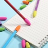image:imageMr Pen Pencil Top Erasers 120 Pack Vibrant Colors LatexFree  NoSmudge Cap Pencil Erasers for Precise Erasing Kids Teachers Studying SuppliesVibrant