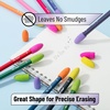 image:imageMr Pen Pencil Top Erasers 120 Pack Vibrant Colors LatexFree  NoSmudge Cap Pencil Erasers for Precise Erasing Kids Teachers Studying SuppliesVibrant