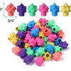 image:imageMr Pen Pencil Top Erasers 48 Pack Vibrant Colors LatexFree  NoSmudge Cap Pencil Erasers for Precise Erasing Kids Teachers Studying Supplies