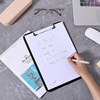 image:imageMr Pen Plastic Clipboard 125 x 9 2 Pack Clipboard Plastic  LowProfile Metal Clip with Retractable Hanging HoleBlack
