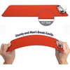 image:imageMr Pen Plastic Clipboard 125 x 9 2 Pack Clipboard Plastic  LowProfile Metal Clip with Retractable Hanging HoleBurnt Orange