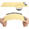 image:imageMr Pen Plastic Clipboard 125 x 9 2 Pack Clipboard Plastic  LowProfile Metal Clip with Retractable Hanging HoleButter Cream