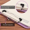image:imageMr Pen Plastic Clipboard 125 x 9 2 Pack Clipboard Plastic  LowProfile Metal Clip with Retractable Hanging HoleLavender Mist