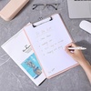 image:imageMr Pen Plastic Clipboard 125 x 9 2 Pack Clipboard Plastic  LowProfile Metal Clip with Retractable Hanging HolePastel Orange