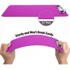 image:imageMr Pen Plastic Clipboard 125 x 9 2 Pack Clipboard Plastic  LowProfile Metal Clip with Retractable Hanging HolePlush Purple