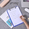 image:imageMr Pen Plastic Clipboard 125 x 9 2 Pack Clipboard Plastic  LowProfile Metal Clip with Retractable Hanging HoleSurf Blue
