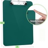 image:imageMr Pen Plastic Clipboard 125 x 9 Navy Blue Clipboard Plastic  LowProfile Metal Clip with Retractable Hanging HoleDark Green