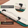 image:imageMr Pen Plastic Clipboard 125 x 9 Navy Blue Clipboard Plastic  LowProfile Metal Clip with Retractable Hanging HoleDark Green