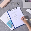 image:imageMr Pen Plastic Clipboard 125 x 9 Navy Blue Clipboard Plastic  LowProfile Metal Clip with Retractable Hanging HoleNavy Blue