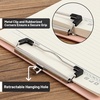 image:imageMr Pen Plastic Clipboard 125 x 9 Navy Blue Clipboard Plastic  LowProfile Metal Clip with Retractable Hanging HolePastel Orange