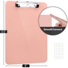 image:imageMr Pen Plastic Clipboard 125 x 9 Navy Blue Clipboard Plastic  LowProfile Metal Clip with Retractable Hanging HolePastel Orange