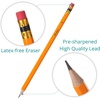 image:imageMr Pen Presharpened 2 HB Pencils 12 Pack DoubleHole Metal Sharpener  Vinyl Eraser 2 Pencils with Erasers for Kids Students School Supplies