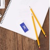 image:imageMr Pen Presharpened 2 HB Pencils 12 Pack DoubleHole Metal Sharpener  Vinyl Eraser 2 Pencils with Erasers for Kids Students School Supplies