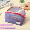 image:imageMr Pen Purple Mesh Zipper Pouch Bags for Organization  Cute Makeup Bag w  ith Zipper Pouches