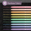 image:imageMr Pen Retractable Gel Pens 10 Pack Assorted Color Ink  Fine Point 05 mm Fast Dry Smooth Writing Cute Gel Ink Pens for Drawing Writing Planner and School Supplies1 Count Pack of 1