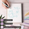 image:imageMr Pen Retractable Gel Pens 10 Pack Assorted Color Ink  Fine Point 05 mm Fast Dry Smooth Writing Cute Gel Ink Pens for Drawing Writing Planner and School Supplies1 Count Pack of 1