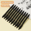 image:imageMr Pen Retractable Gel Pens 10 Pack Black Ink Black Barrels  Fine Point 05mm Fast Dry Smooth Writing Cute Pens for Drawing Writing Planner and School Supplies