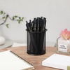 image:imageMr Pen Retractable Gel Pens 10 Pack Black Ink Black Barrels  Fine Point 05mm Fast Dry Smooth Writing Cute Pens for Drawing Writing Planner and School Supplies