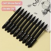 image:imageMr Pen Retractable Gel Pens 10 Pack Black Ink Gel Pens Black Barrels