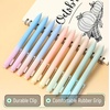 image:imageMr Pen Retractable Gel Pens 10 Pack Black Ink Gradient Barrel  Fine Point 05 mm Fast Dry Smooth Writing Cute Pens for Drawing Writing Planner and School Supplies