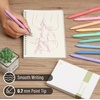 image:imageMr Pen Retractable Gel Pens 10 Pack Colorful Ink Fine Point 07mm  Fast Dry Smooth Writing Cute Pens for Drawing Writing Planner and School Supplies