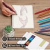image:imageMr Pen Retractable Gel Pens 11 Pack Unique Dark Vintage Ink  Fine Point 07 mm Fast Dry Smooth Writing Cute Pens for Drawing Writing Planner and School Supplies