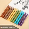 image:imageMr Pen Retractable Gel Pens 12 Pack Black Ink  Earthy Color Barrel Gel Pens Gel Pens Fine Point 05mm Retractable Pens Cute Pens Gel Ink Pens