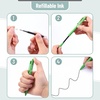 image:imageMr Pen Retractable Gel Pens 12 Pack Black Ink  Green Ombre Color Barrel Gel Pens Gel Pens Fine Point 05mm Retractable Pens Cute Pens Gel Ink Pens