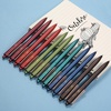 image:imageMr Pen Retractable Gel Pens 12 Pack Black Ink  Metallic Dark Vintage Barrels Fine Point 05 mm Fast Dry Smooth Writing Cute Pens for Drawing1 Count Pack of 1