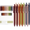 image:imageMr Pen Retractable Gel Pens 12 Pack Black Ink  Natural Earthy Barrels Gel Pens Gel Pens Fine Point 05mm Retractable Pens Cute Pens Gel Ink Pens