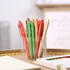 image:imageMr Pen Retractable Gel Pens 12 Pack Black Ink  Old Mill Color Barrel Gel Pens Gel Pens Fine Point 05mm Retractable Pens Cute Pens Gel Ink Pens