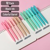 image:imageMr Pen Retractable Gel Pens 12 Pack Black Ink  Retro Colors Barrel Gel Pens Gel Pens Fine Point 05mm Retractable Pens Cute Pens Gel Ink Pens
