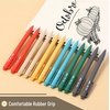 image:imageMr Pen Retractable Gel Pens 12 Pack Black Ink  Retro Colors Barrels Gel Pens Gel Pens Fine Point 05mm Retractable Pens Cute Pens Gel Ink Pens