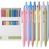 image:imageMr Pen Retractable Gel Pens 12 Pack Black Ink Fine Point 05mm  Fast Dry Smooth Writing Cute Pens for Drawing Writing Planner and School Supplies