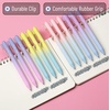 image:imageMr Pen Retractable Gel Pens 12 Pack Black Ink Gradient Barrel  Fine Point 05 mm Fast Dry Smooth Writing Cute Gel Ink Pens for Drawing Journaling Writing Planner and School Supplies