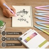 image:imageMr Pen Retractable Gel Pens 12 Pack Black Ink Gradient Barrel  Fine Point 05 mm Fast Dry Smooth Writing Cute Gel Ink Pens for Drawing Journaling Writing Planner and School Supplies